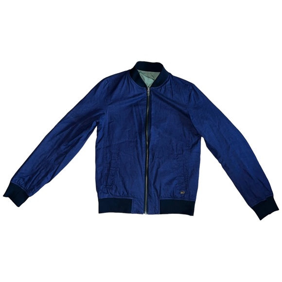 Scotch and Soda Men’s Reversible Bomber Jacket Size Small - Picture 8 of 16